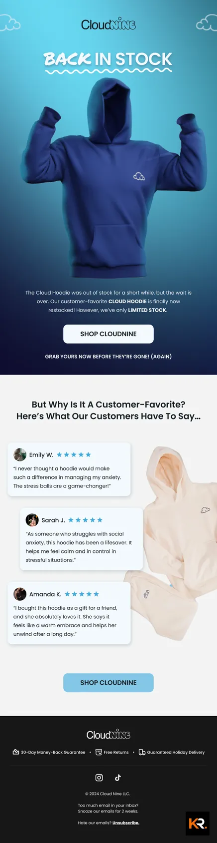 Email campaign design